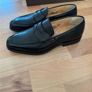 Church's Classic Black Leather Loafers